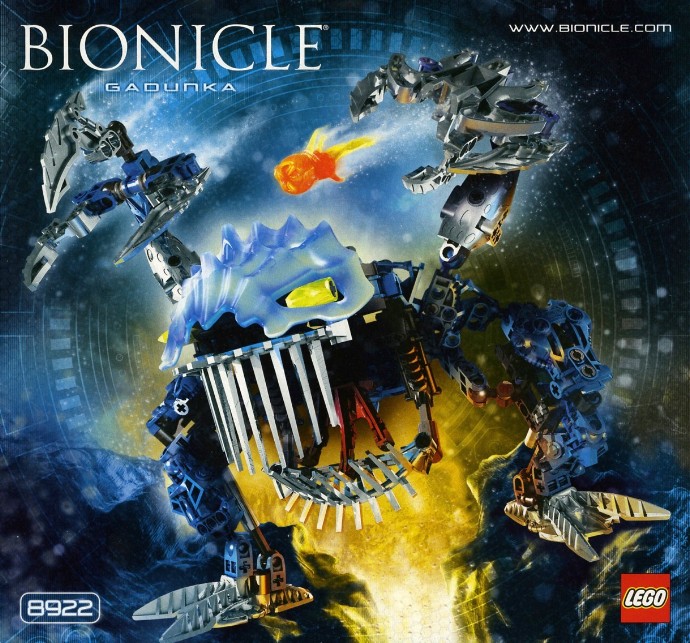 Конструктор LEGO (ЛЕГО) Bionicle 8922 Gadunka