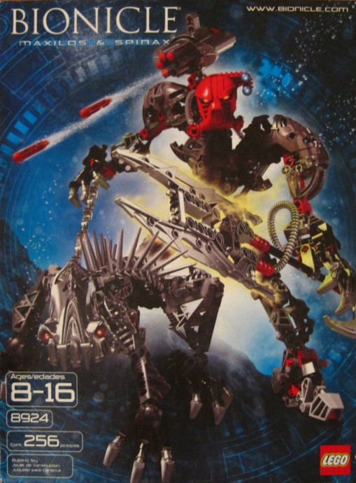 Конструктор LEGO (ЛЕГО) Bionicle 8924 Maxilos and Spinax