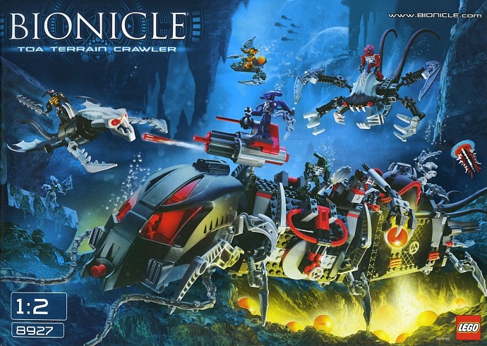 Конструктор LEGO (ЛЕГО) Bionicle 8927 Toa Terrain Crawler 
