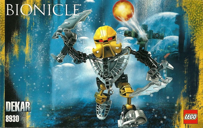 Конструктор LEGO (ЛЕГО) Bionicle 8930 Dekar