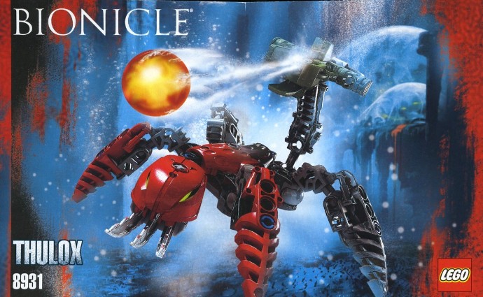 Конструктор LEGO (ЛЕГО) Bionicle 8931 Thulox