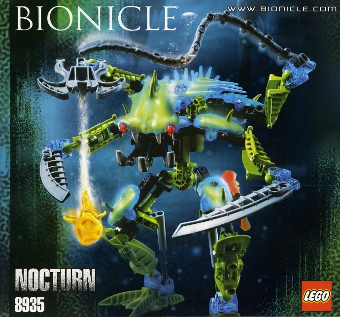 Конструктор LEGO (ЛЕГО) Bionicle 8935 Nocturn