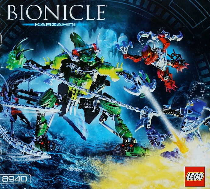 Конструктор LEGO (ЛЕГО) Bionicle 8940 Karzahni