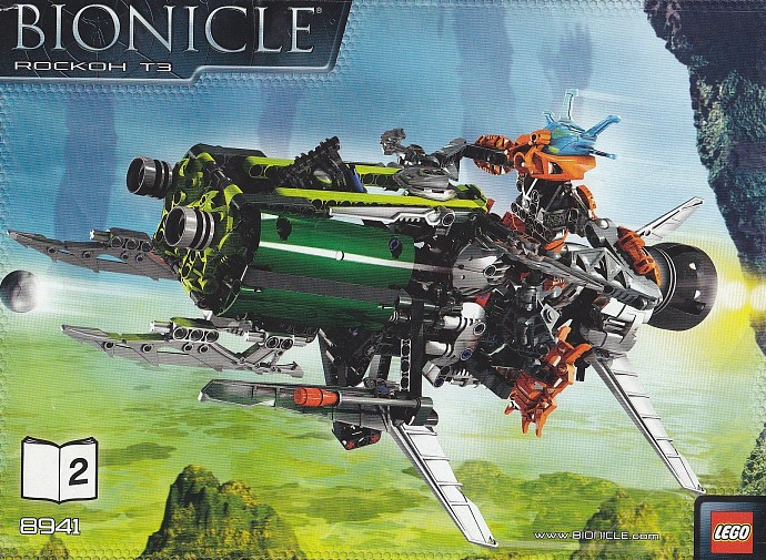 Конструктор LEGO (ЛЕГО) Bionicle 8941 Rockoh T3