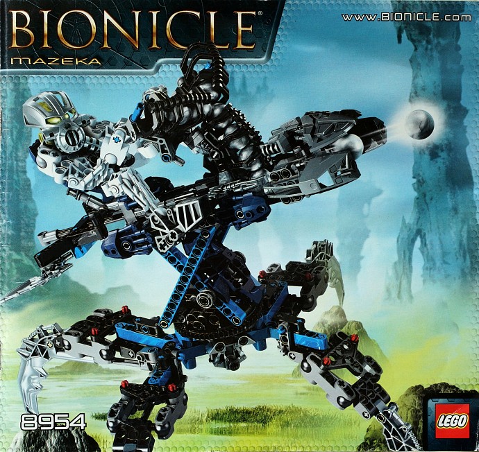 Конструктор LEGO (ЛЕГО) Bionicle 8954 Mazeka