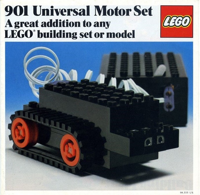Конструктор LEGO (ЛЕГО) Universal Building Set 901 Universal Motor Set