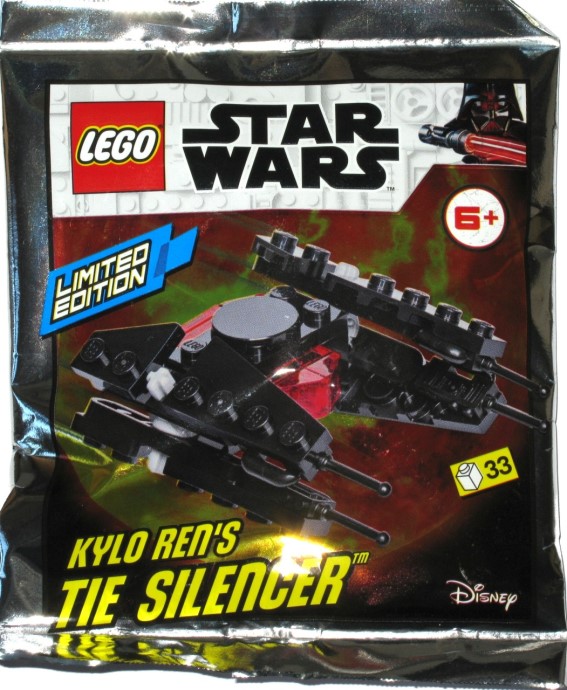 Конструктор LEGO (ЛЕГО) Star Wars 911954 Kylo Ren's TIE Silencer