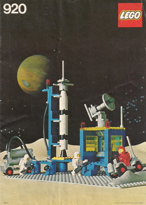 Конструктор LEGO (ЛЕГО) Space 920 Rocket Launch Pad