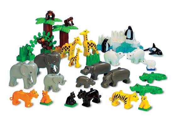 Конструктор LEGO (ЛЕГО) Education 9210 Wild Animals Set