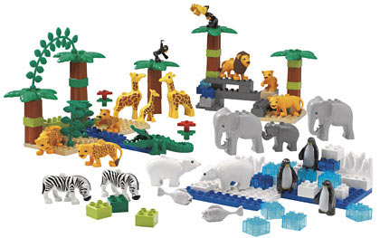 Конструктор LEGO (ЛЕГО) Education 9214 Wild Animals Set