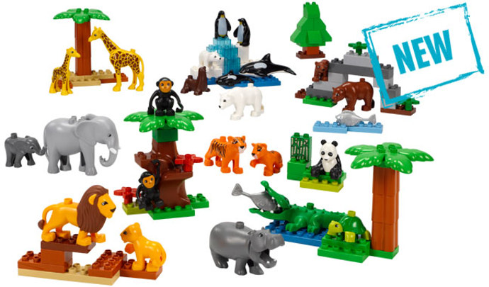 Lego education wild animals cheap set
