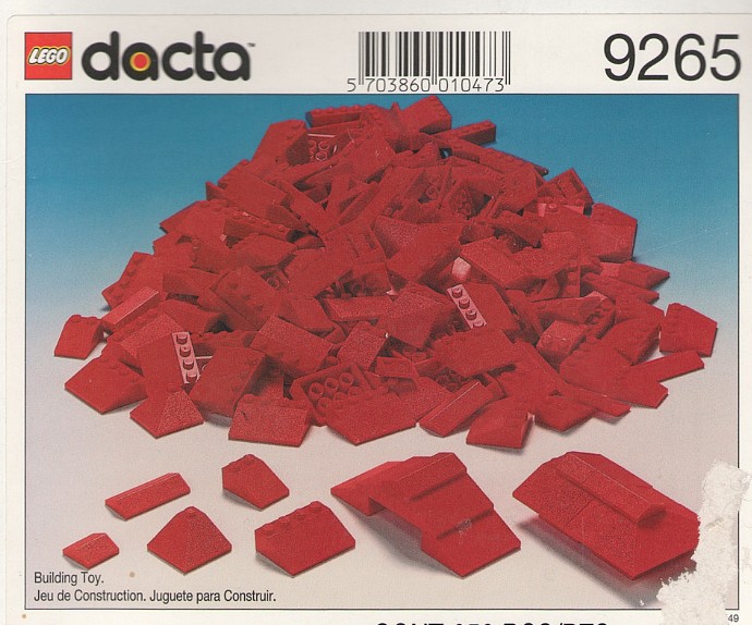 Конструктор LEGO (ЛЕГО) Dacta 9265 Roof Tiles