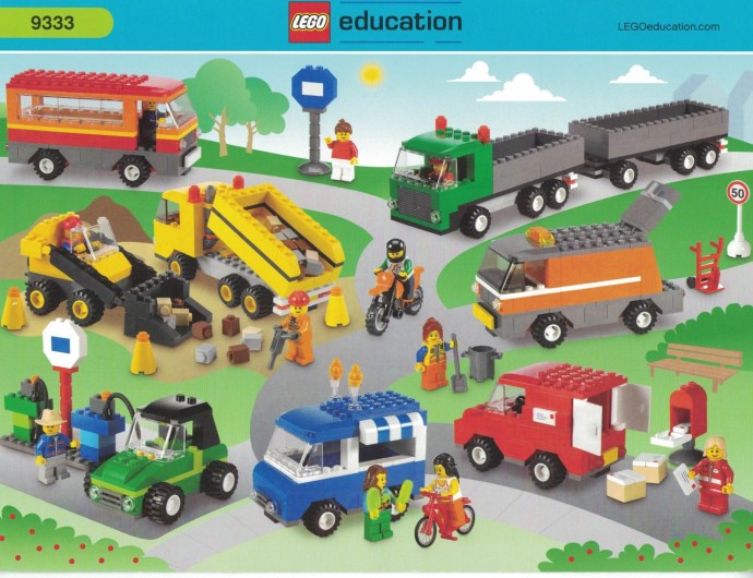 Конструктор LEGO (ЛЕГО) Education 9333 Vehicles Set