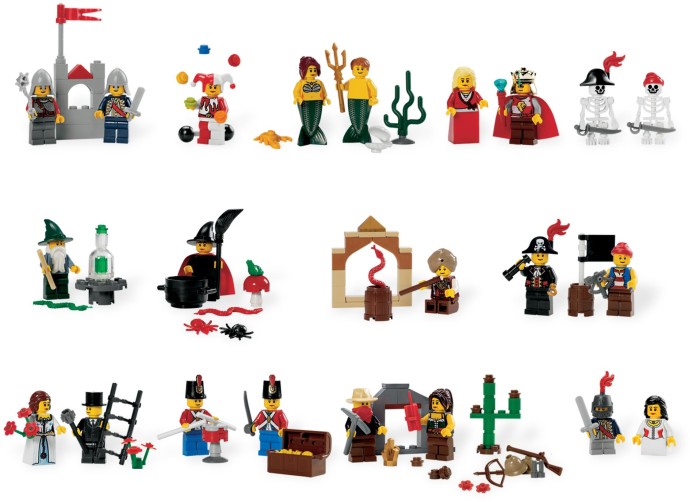 Конструктор LEGO (ЛЕГО) Education 9349 Fairytale and Historic Minifigure Set