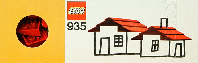 Конструктор LEGO (ЛЕГО) Basic 935 Roof Bricks, 33°