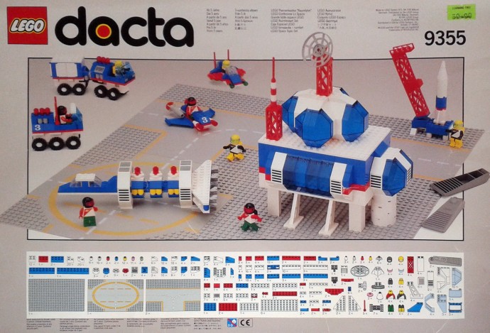 Конструктор LEGO (ЛЕГО) Dacta 9355 Dacta Space Theme Set