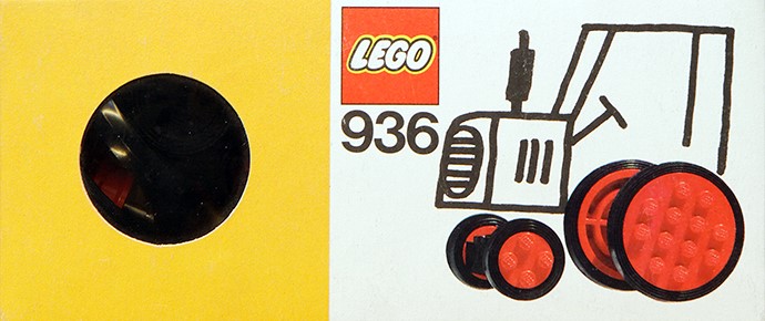 Конструктор LEGO (ЛЕГО) Basic 936 Wheels and Tyres