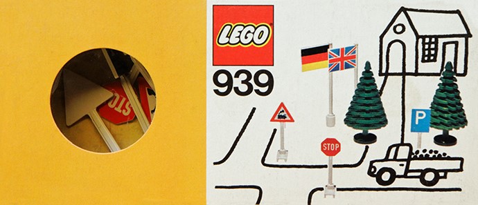 Конструктор LEGO (ЛЕГО) Basic 939 Flags, Trees and Road Signs