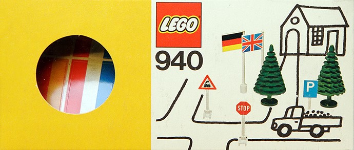 Конструктор LEGO (ЛЕГО) Basic 940 Flags, Signs and Trees
