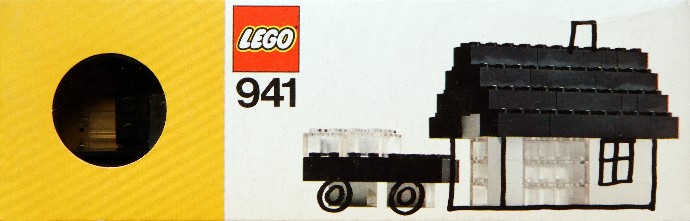 Конструктор LEGO (ЛЕГО) Basic 941 Black and Clear Bricks