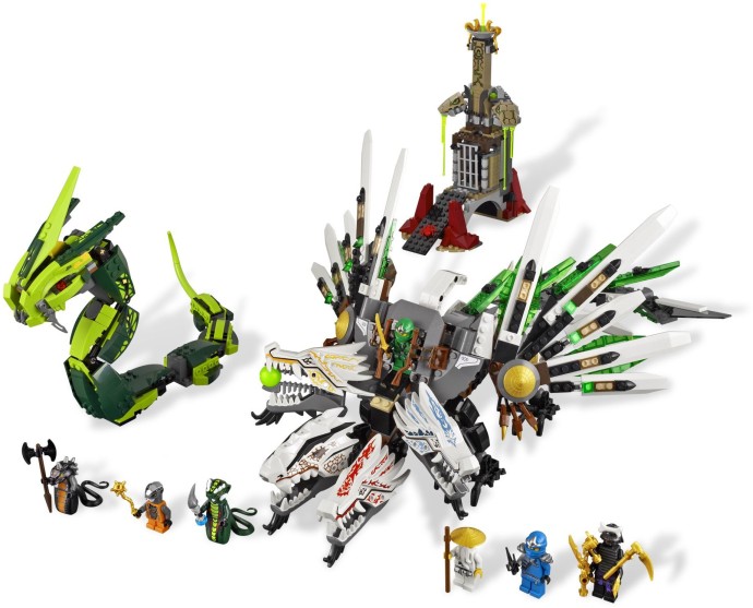 Конструктор LEGO (ЛЕГО) Ninjago 9450 Epic Dragon Battle