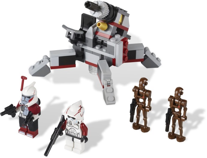 Конструктор LEGO (ЛЕГО) Star Wars 9488 Elite Clone Trooper & Commando Droid Battle Pack