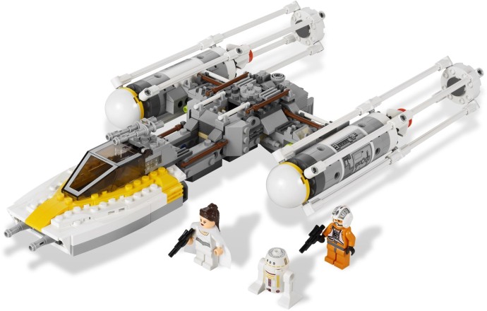 Конструктор LEGO (ЛЕГО) Star Wars 9495 Gold Leader's Y-wing Starfighter