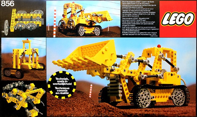Конструктор LEGO (ЛЕГО) Technic 951 Bulldozer