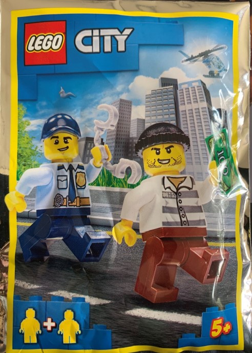 Конструктор LEGO (ЛЕГО) City 952016 Policeman and Robber