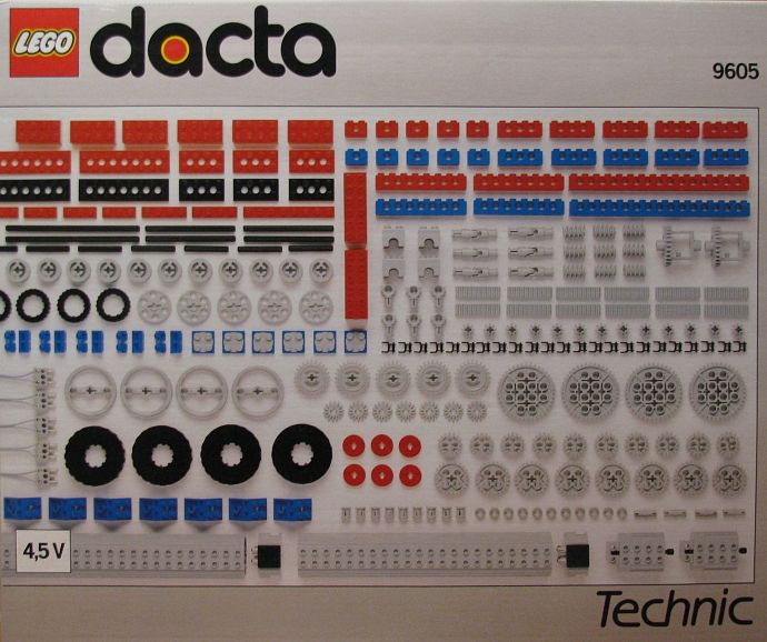 4.5V Technic Resource Set 9605 Dacta