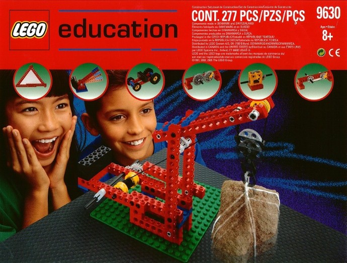Конструктор LEGO (ЛЕГО) Dacta 9630 Simple Mechanisms Set