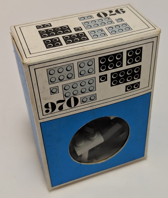 Конструктор LEGO (ЛЕГО) System 970 47 1/3 elements (plates)