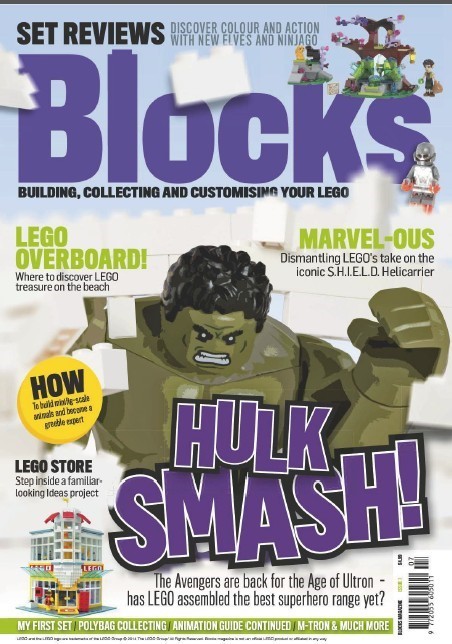 Конструктор LEGO (ЛЕГО) Books BLOCKS007 Blocks magazine issue 7