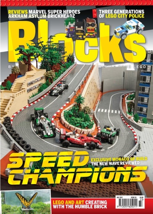 Конструктор LEGO (ЛЕГО) Books BLOCKS033 Blocks magazine issue 33