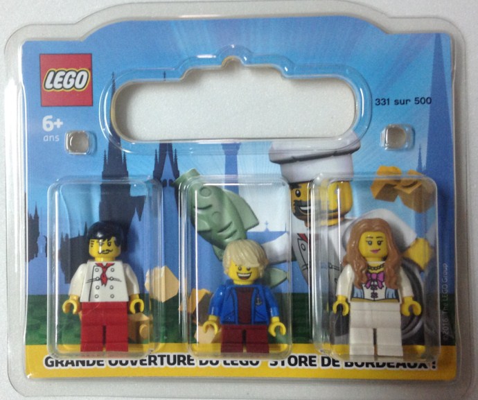 Конструктор LEGO (ЛЕГО) Promotional BORDEAUX Bordeaux, France, Exclusive Minifigure Pack