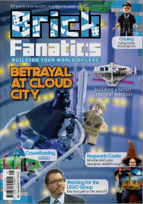 Конструктор LEGO (ЛЕГО) Books BRICKFANATICS001 Brick Fanatics magazine issue 1