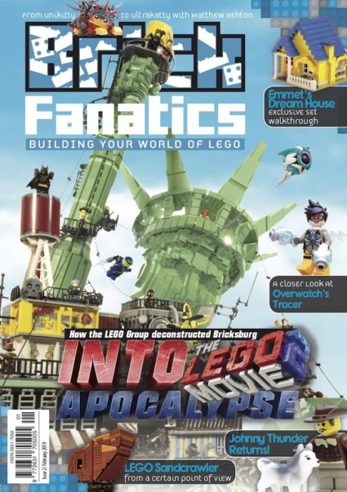 Конструктор LEGO (ЛЕГО) Books BRICKFANATICS002 Brick Fanatics magazine issue 2