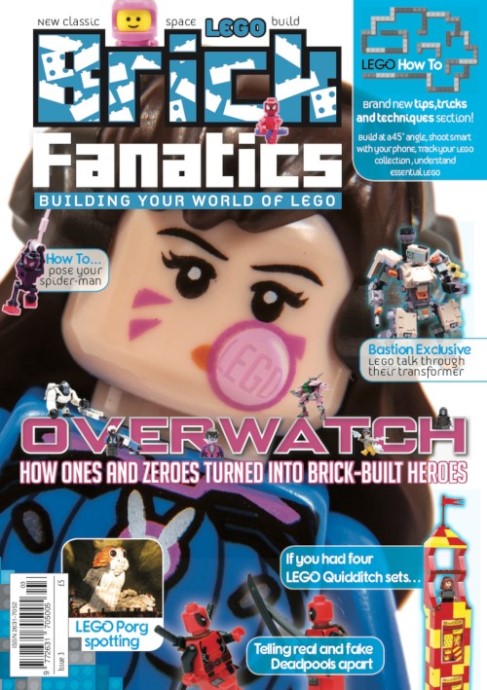 Конструктор LEGO (ЛЕГО) Books BRICKFANATICS003 Brick Fanatics magazine issue 3