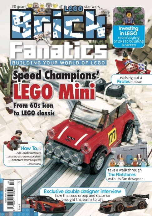 Конструктор LEGO (ЛЕГО) Books BRICKFANATICS004 Brick Fanatics magazine issue 4