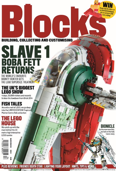 Конструктор LEGO (ЛЕГО) Books BLOCKS004 Blocks magazine issue 4