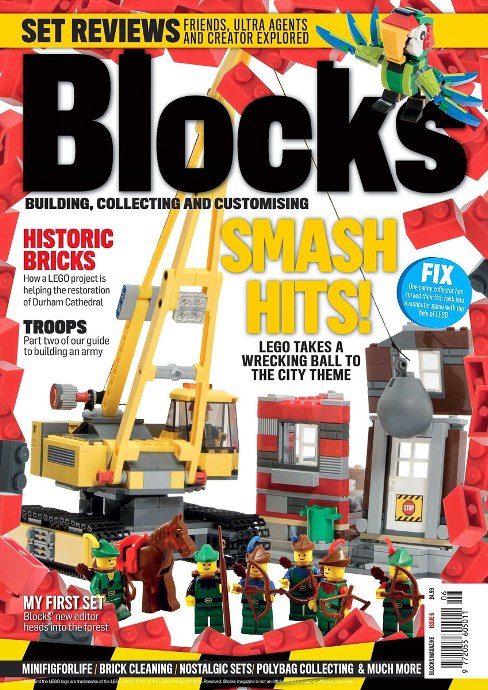 Конструктор LEGO (ЛЕГО) Books BLOCKS006 Blocks magazine issue 6