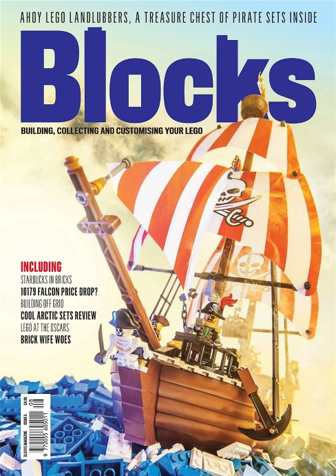 Конструктор LEGO (ЛЕГО) Books BLOCKS008 Blocks magazine issue 8