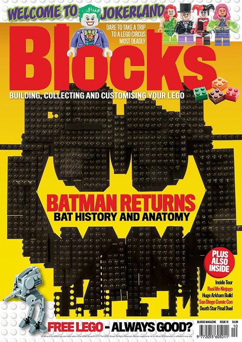 Конструктор LEGO (ЛЕГО) Books BLOCKS010 Blocks magazine issue 10