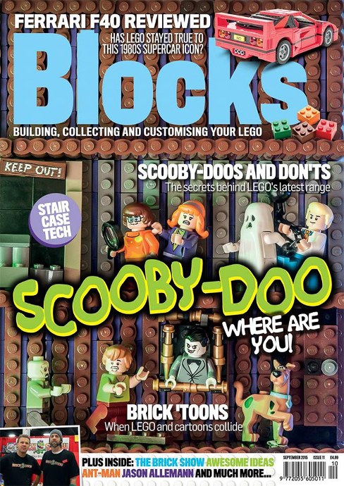 Конструктор LEGO (ЛЕГО) Books BLOCKS011 Blocks magazine issue 11