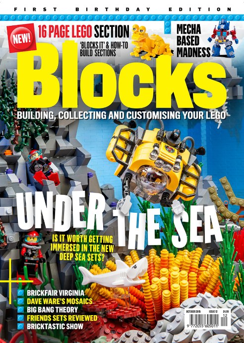 Конструктор LEGO (ЛЕГО) Books BLOCKS012 Blocks magazine issue 12