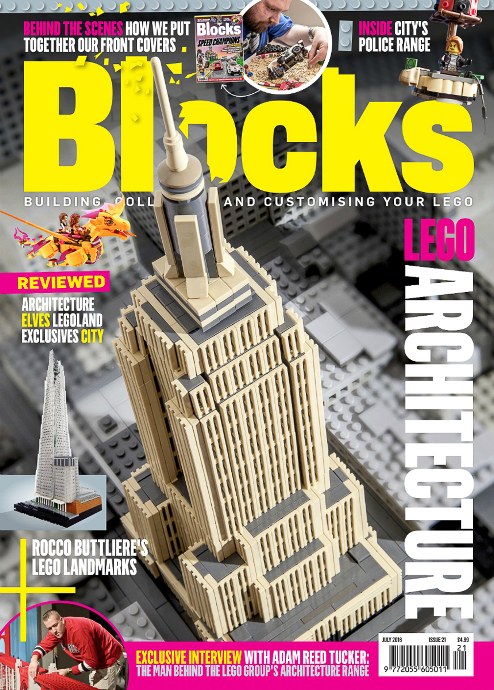 Конструктор LEGO (ЛЕГО) Books BLOCKS021 Blocks magazine issue 21