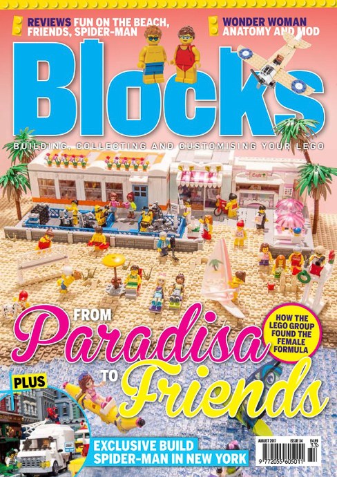 Конструктор LEGO (ЛЕГО) Books BLOCKS034 Blocks magazine issue 34