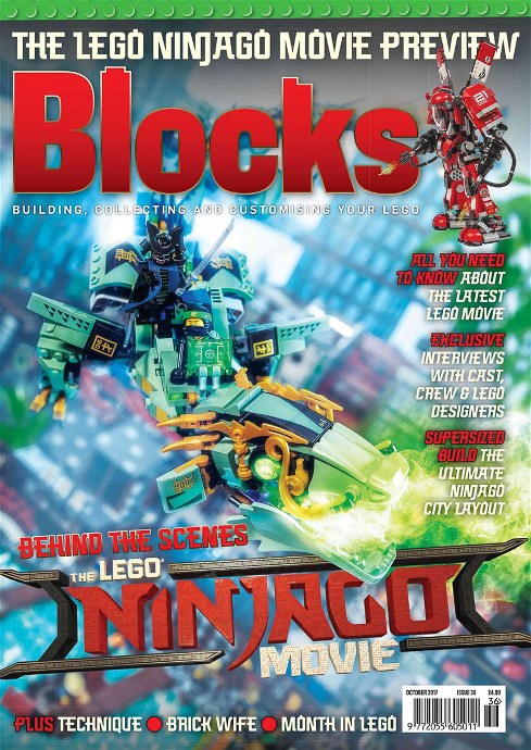 Конструктор LEGO (ЛЕГО) Books BLOCKS036 Blocks magazine issue 36