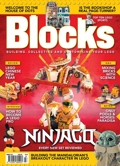 Конструктор LEGO (ЛЕГО) Books BLOCKS065 Blocks magazine issue 65