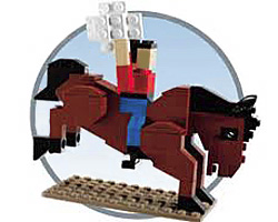 Конструктор LEGO (ЛЕГО) Promotional CALGARY {Bucking Bronco}